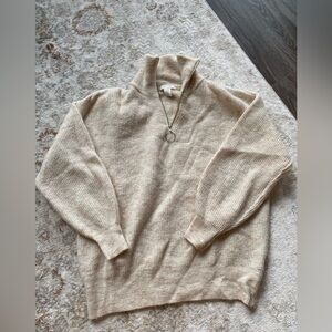 Zip up sweater